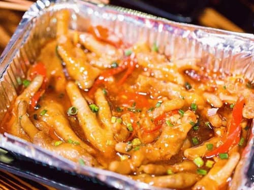 巴东锡纸鸡爪